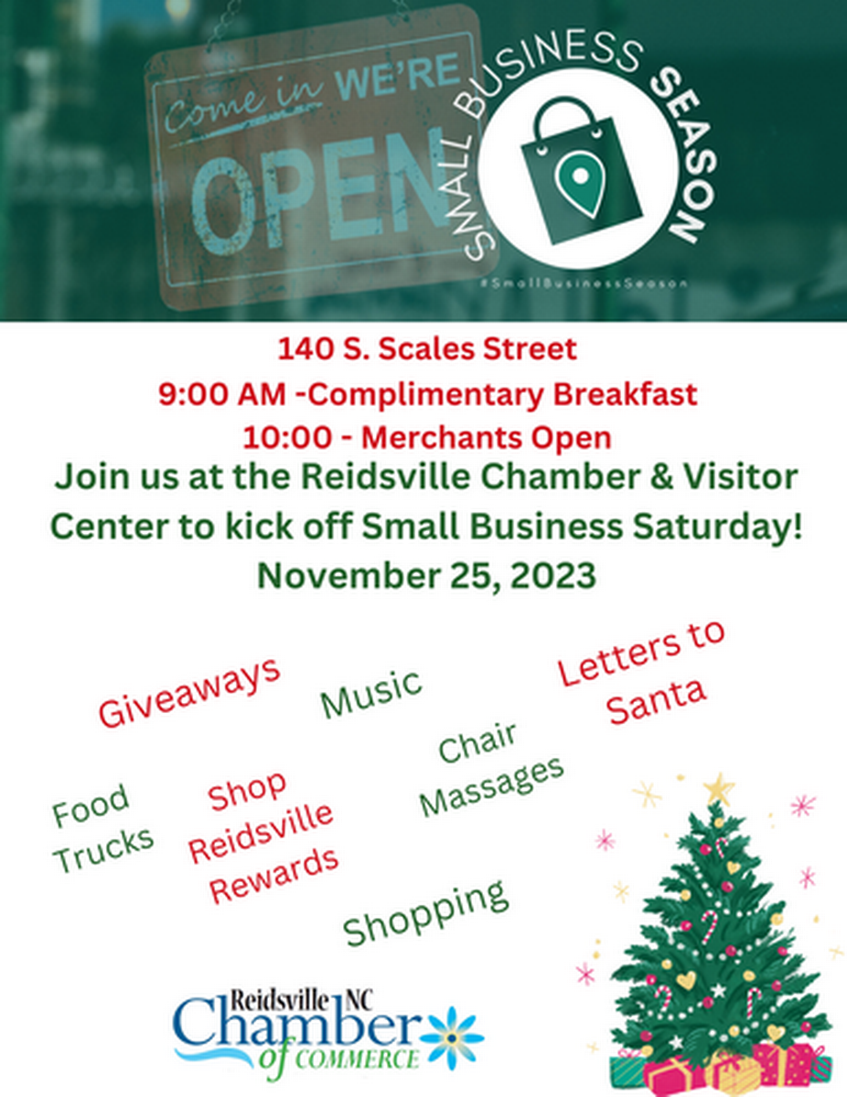 Small Business Saturday 2023 - Nov 25, 2023